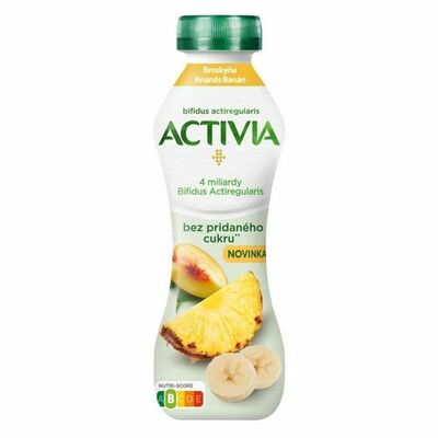 Activia nápoj bez pr.cukru bros./ana.270g VÝPREDAJ