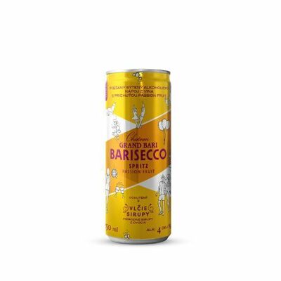 Grand Bari Barisecco Passion fruit 4,5% 250ml*ZO Vlčie