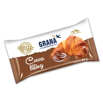 Croissant Grana s kakaovou náplňou 60g Frost