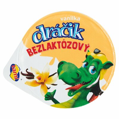 Dezert smotanový BEZLAKTÓZOVÝ DRÁČIK vanilka TAMI 80g