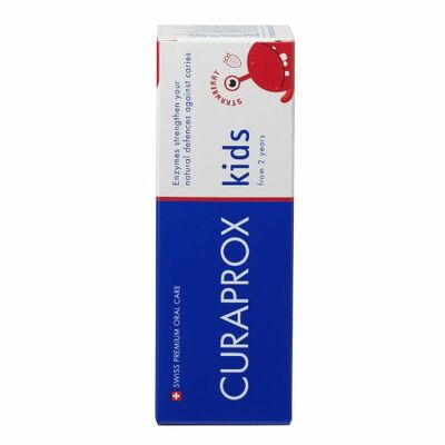Curaprox Kids zubná pasta 2r+ Jahoda 60ml