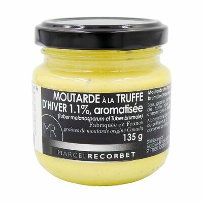 Horčica s hľuzovkou 135g Marcel Recorbet