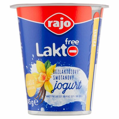 Jogurt Lakto Free vanilka 145g Rajo