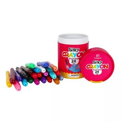 Jar Melo Pastelky voskové Umývateľné 24ks