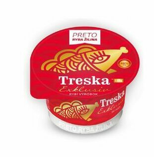 Treska v majonéze exklusiv RYBA ŽILINA 140g