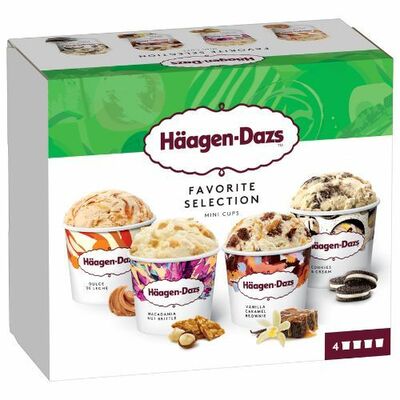 Mr.Häagen-Dazs zmrzlina Favorite selection 4x95ml