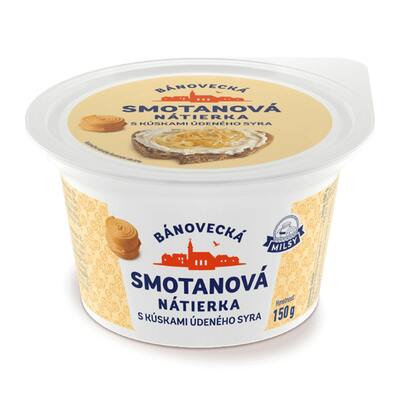 Bánovecká nátierka s údeným syrom MILSY 150g