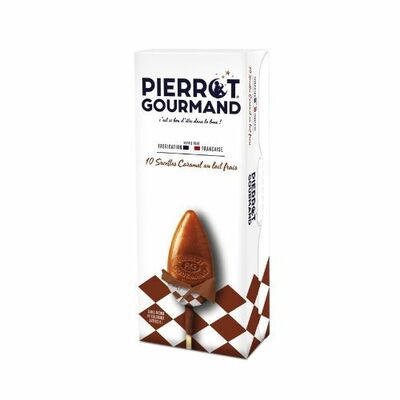 Pierrot Gourmand karamelové lízanky 130g