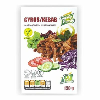 Vegánsky Gyros &amp;amp; Kebab 150g, Goody Foody
