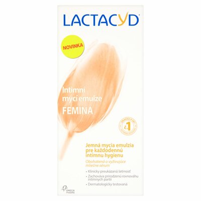 Lactacyd Femina Jemná mycia emulzia 200 ml