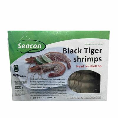Mr.Krevety Tigrie celé 16/20 800g Seacon