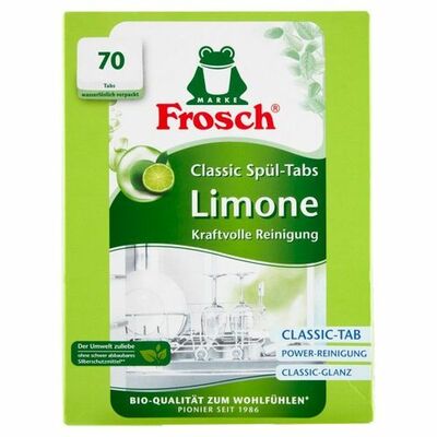 Frosch Tablety do umývačky Limetka 70ks