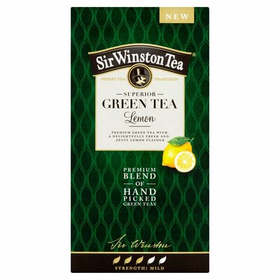 Sir Winston Tea Green Tea Lemon, 35 g