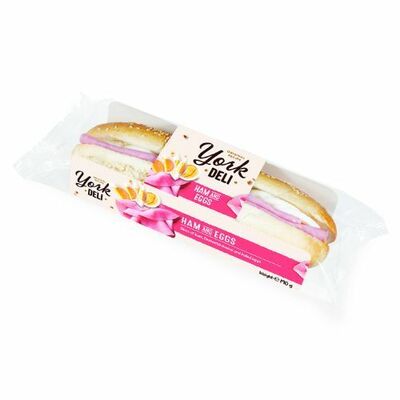 Mrazená Bageta šunka &amp; vajíčko 190g Crocodille