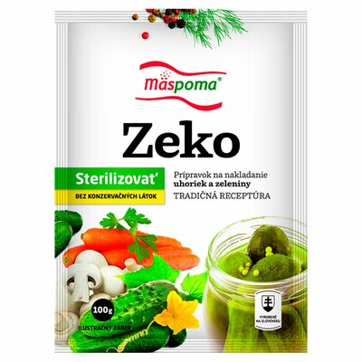 Zeko, prípravok na nakladanie uhoriek a zeleniny 100g Mäspoma