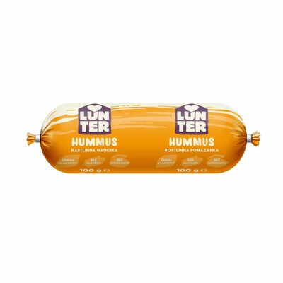Nátierka rastlinná Hummus 100g Lunter
