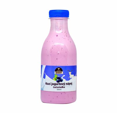 Jogurtový nápoj kozí čučoriedka 500ml Farma Bardy