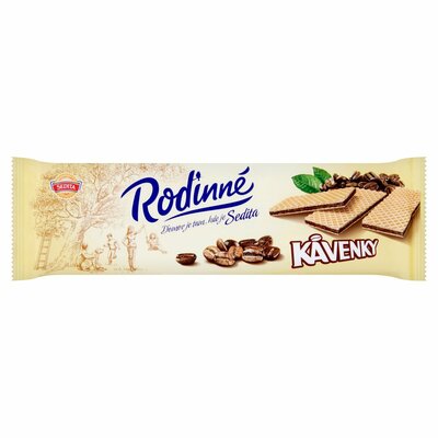 Rodinné oblátky Kávenky 130g Sedita