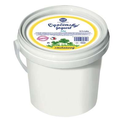 Jogurt biely smotanový 10% 5kg Bohemilk VÝPREDAJ