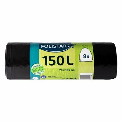 Vrecia na odpad Eco 150l 78x105cm 8ks Folistar