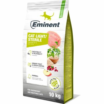 Eminent CAT sterile light Prémiové krmivo 10kg