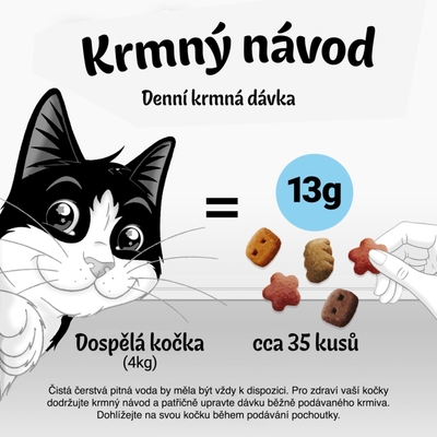 Felix Party Mix maškrty pre mačky Ocean Mix 60g
