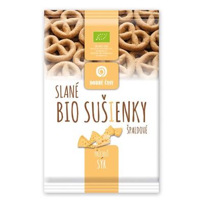 Dobré časy špaldové sušienky syrové 140g VÝPREDAJ