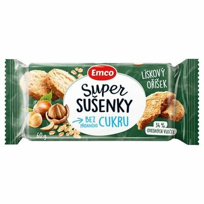 Emco Super sušienky lieskový oriešok 60g