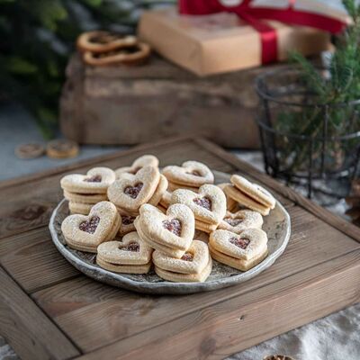 Linecké srdiečka bezlepkovo-bezlaktózové 300g Floril