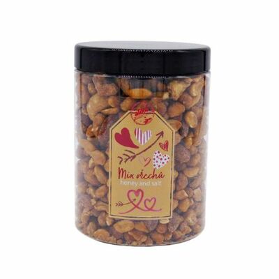Orechy Mix, Zmes orechov v mede a soli 550g Alika