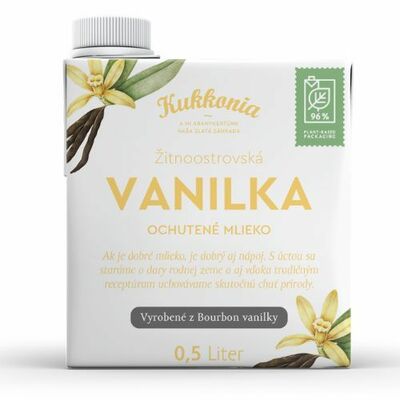 Mlieko ochutené vanilka 2,8% 500ml Kukkonia