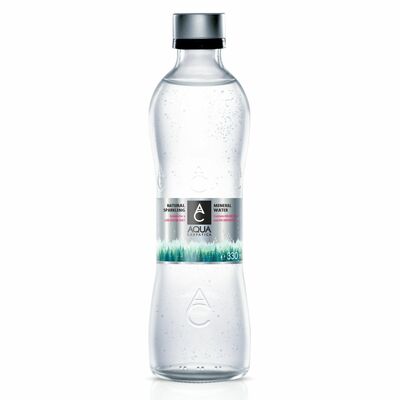 Aqua Carpatica minerálna voda perlivá 330ml