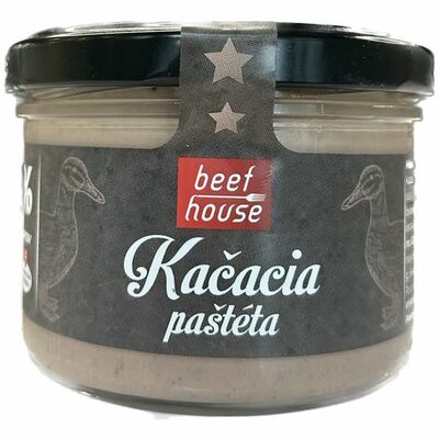 Kačacia paštéta 190g Beef House