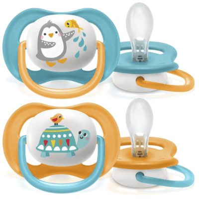 Avent Cumlík Ultra air zvieratko 6-18m girl 2ks