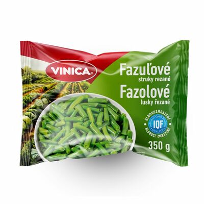 Mrazené Fazuľové struky rezané 350g Vinica