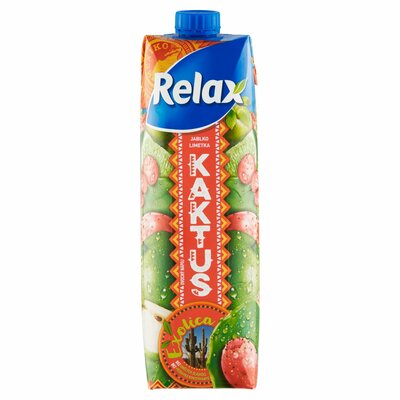 Relax Džús Exotica jablko, limetka, KAKTUS 1 l