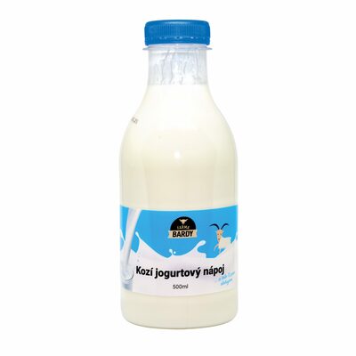 Jogurtový nápoj kozí natural 500ml Farma Bardy
