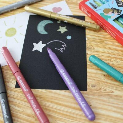 Stabilo Fixky Trio Deco 8ks