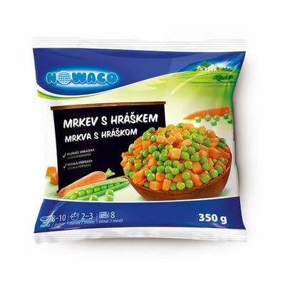 Mr.Zmes zeleninová hrášok s mrkvou 350g Nowaco