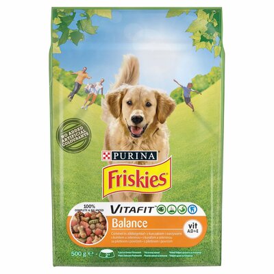 Friskies dog, Balance kura so zeleninou 500g