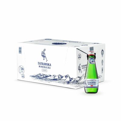 Tatranská minerálka, minerálna voda 24x330ml
