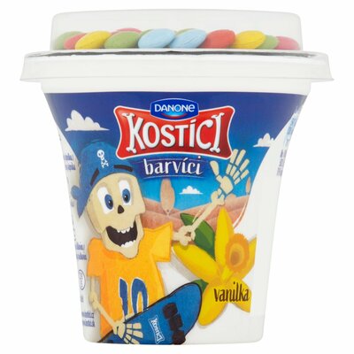 Kostíci barvíci jogurt vanilkový DANONE 109g