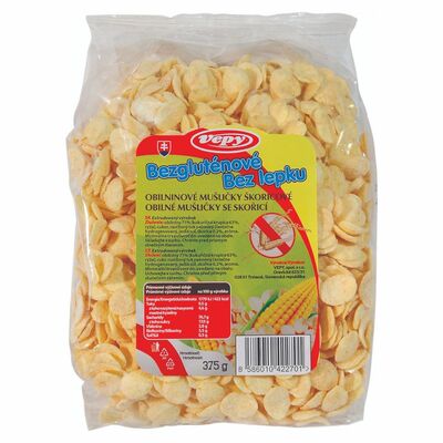 Vepy cereálie mušličky škoricové bezgluténové 375g