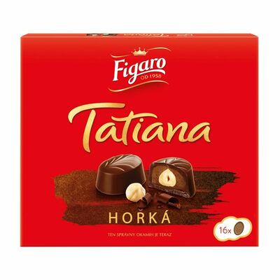 Figaro Tatiana bonboniéra, horká čokoláda 172 g