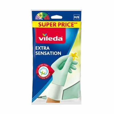 Vileda Extra Sensation rukavice M 1pár