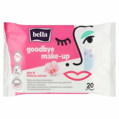 Bella Aloe &amp;amp; Hibiscus odličovacie obrúsky 20ks