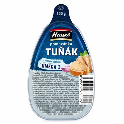 Nátierka Tuniak 100g Hamé