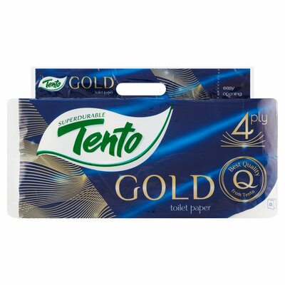 Tento Gold toaletný papier 4 vrstvy 8 ks