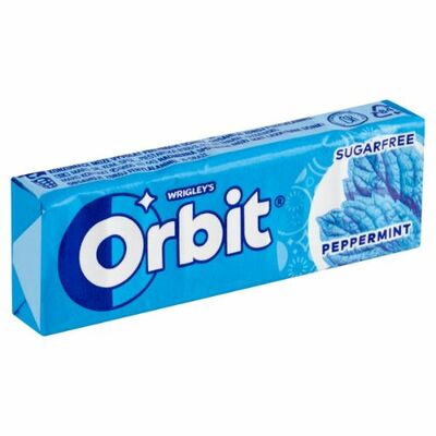 Wrigley&#039;s Orbit Peppermint žuvačky 10ks