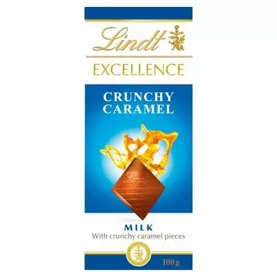 Lindt Exc. Mliečna čoko karamel&amp;soľ 100g VÝPREDAJ